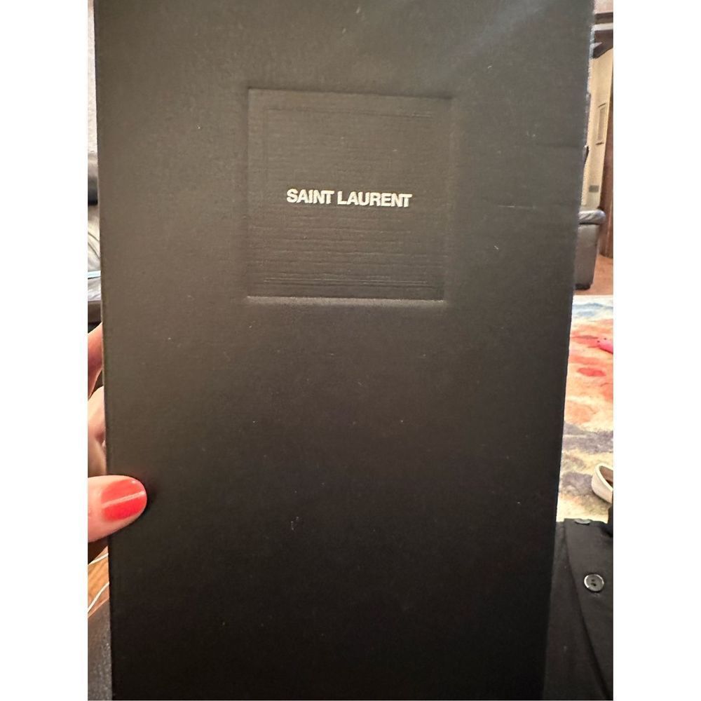 Saint Laurent Black Signature Espadrilles Size 40.5 (10.5) NIB - Picture 8 of 8